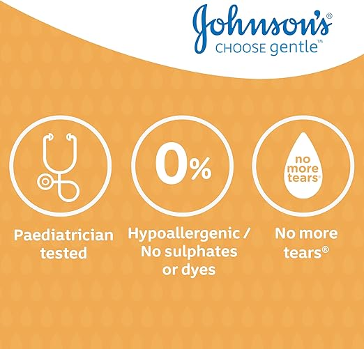 Johnson's Baby Shampoo, Yellow, 750 ml