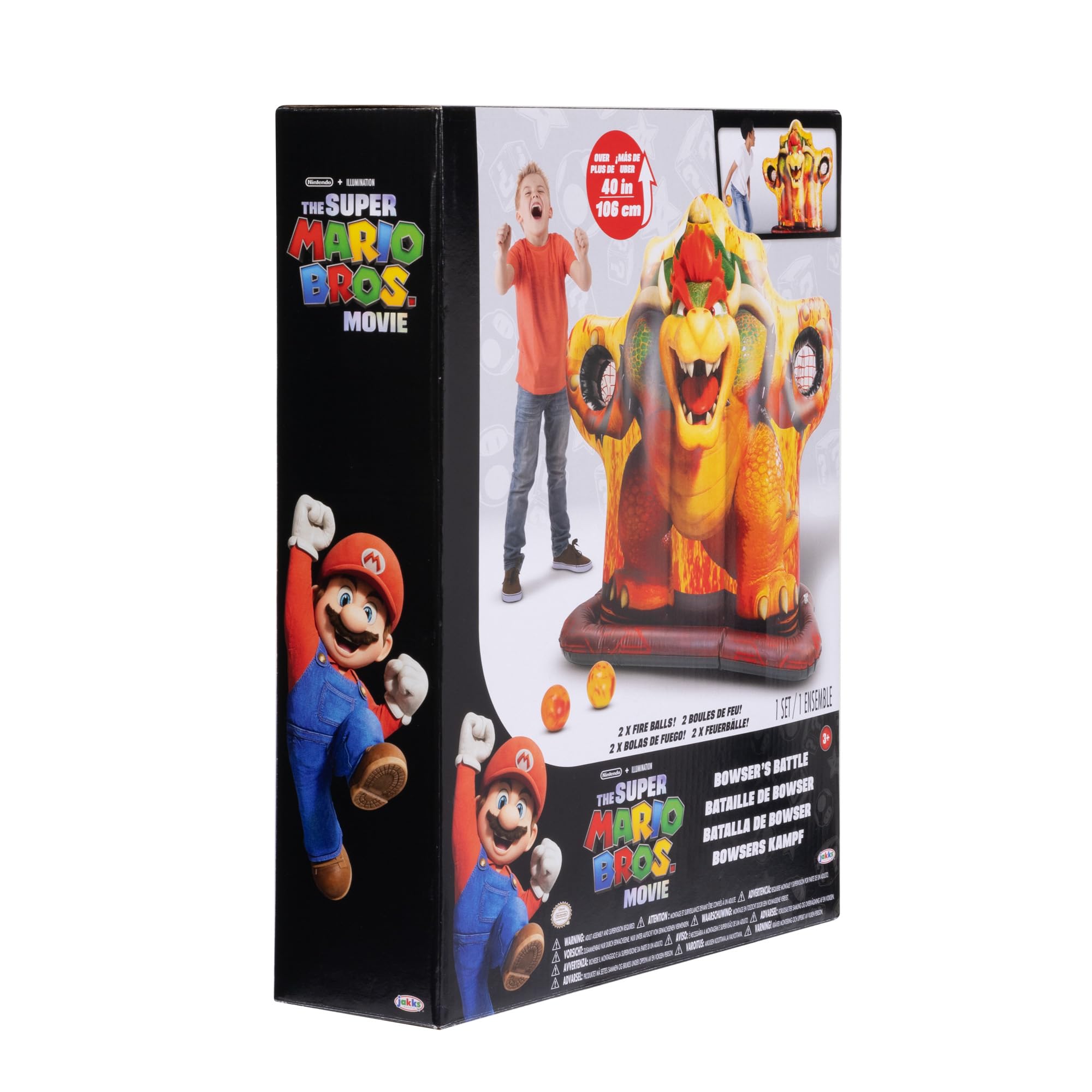 The Super Mario Bros. Movie Bowser Inflatable Sports Game