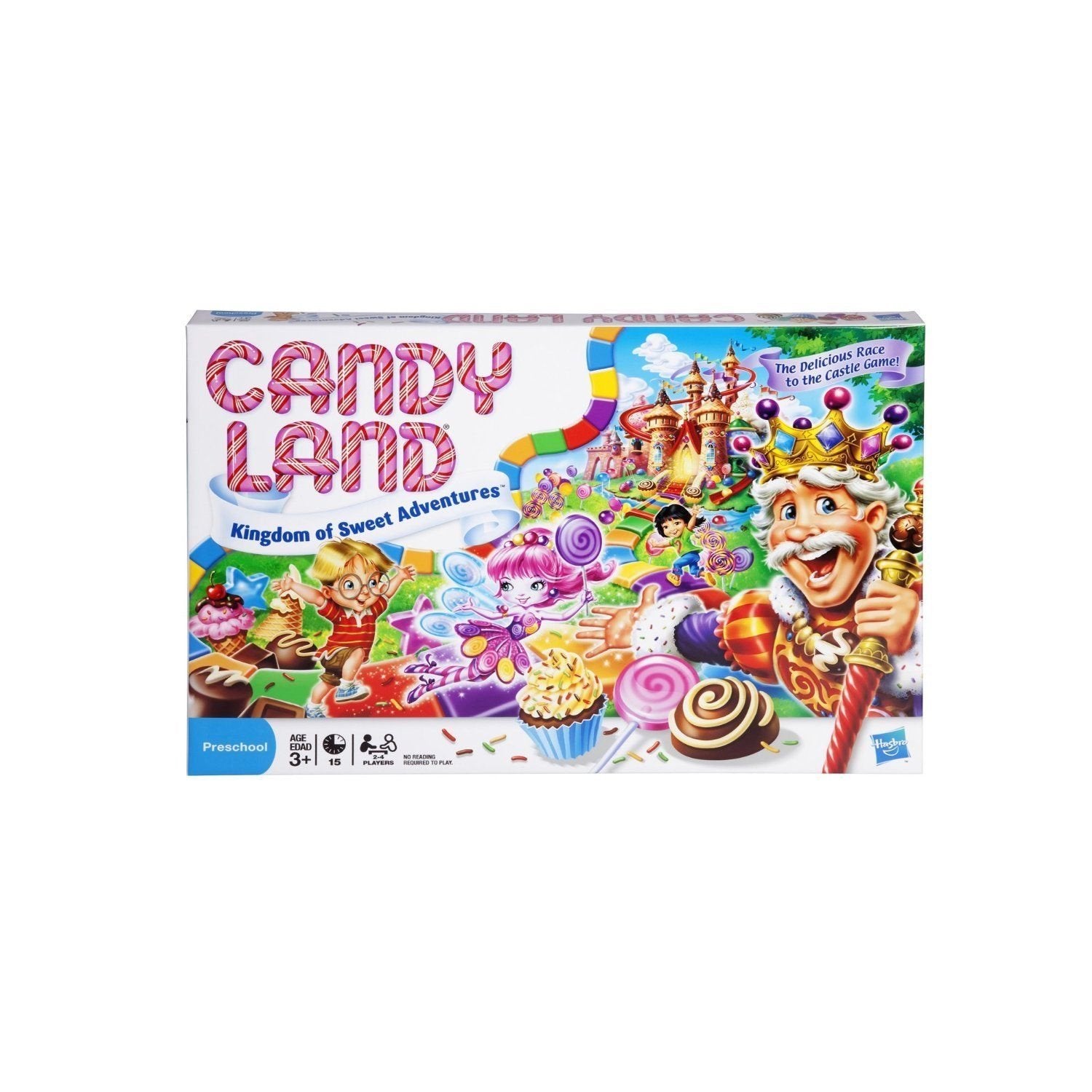 Hasbro Gaming Candy Land Kingdom Of Sweet Adventures Board Game For Kids Ages 3 & Up