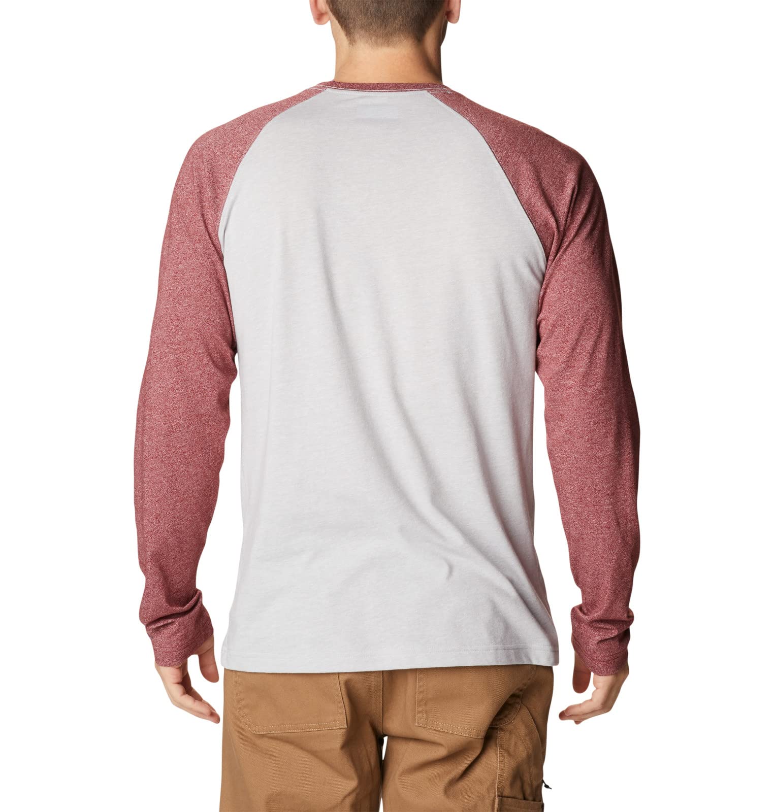 SIZE: S - Columbia men's ThistleTown Hills Raglan Tee Hiking Shirt