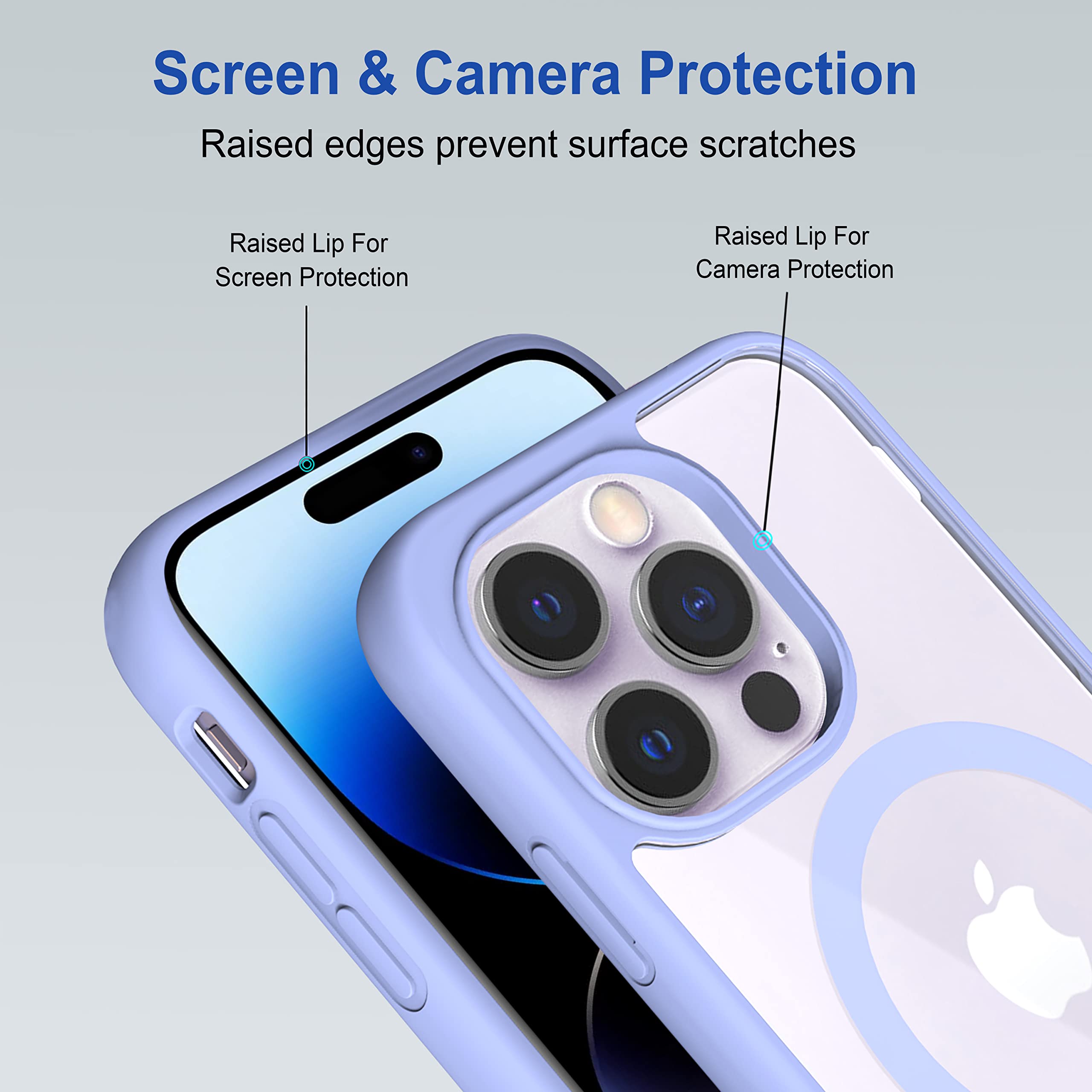 iPhone 14 Pro basics Back Case Cover Thermoplastic Polyurethane_Sierra Blue