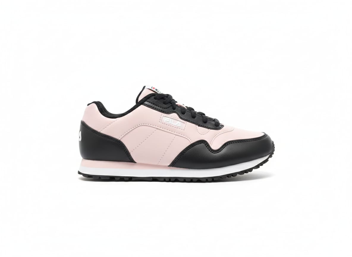 FILA Sports Style Cress Color Block Knpo / BLK/ wht/ Women's