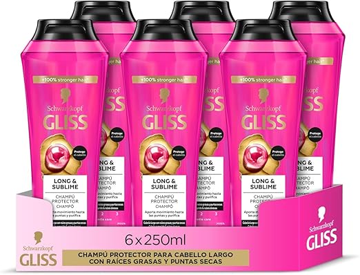 Gliss Shampoo for long hair with oily roots Long Sublime | 250 ml