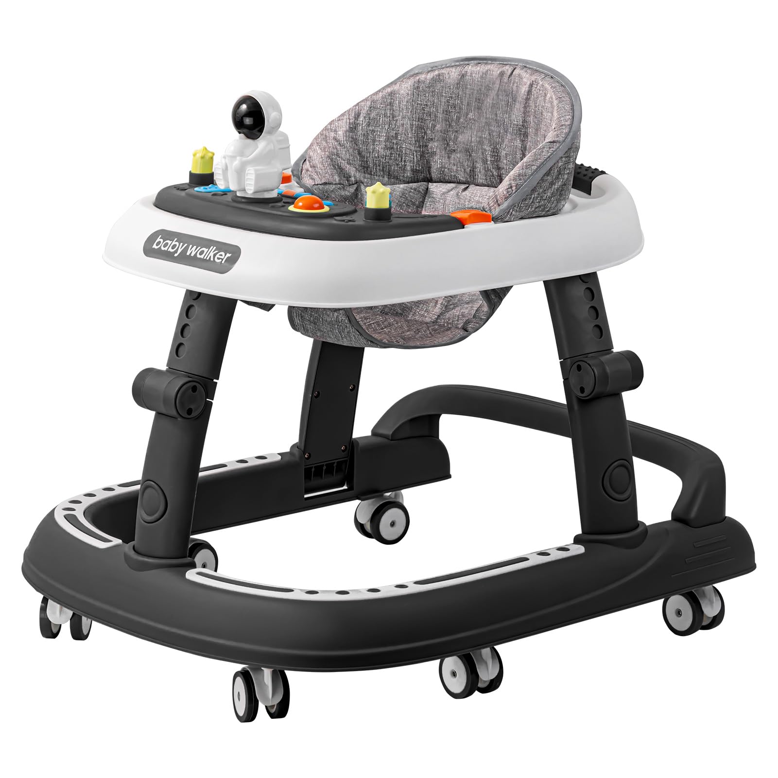 Baby Walker, 3-in-1 Foldable Baby Walker for Baby Boys and Baby Girls, 6-24 Months - D