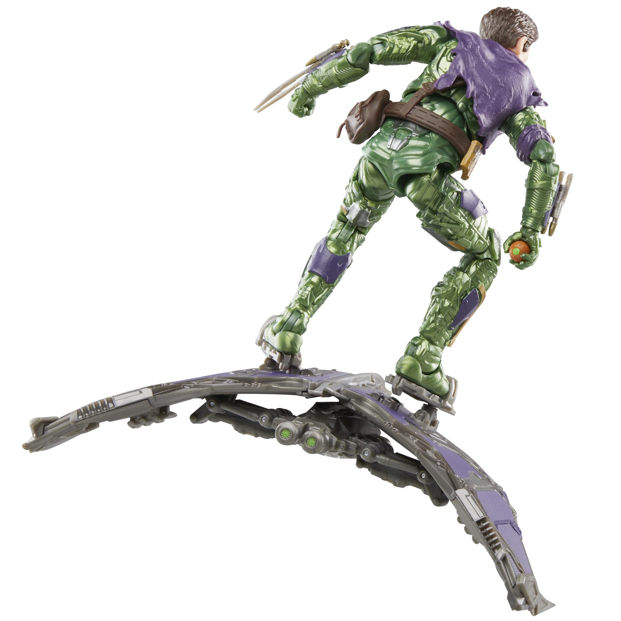 مجموعة Marvel Legends لشخصيتي Green Goblin وSpider-Man No Way Home الفاخرة مقاس 6 بوصات مع 6 ملحقات