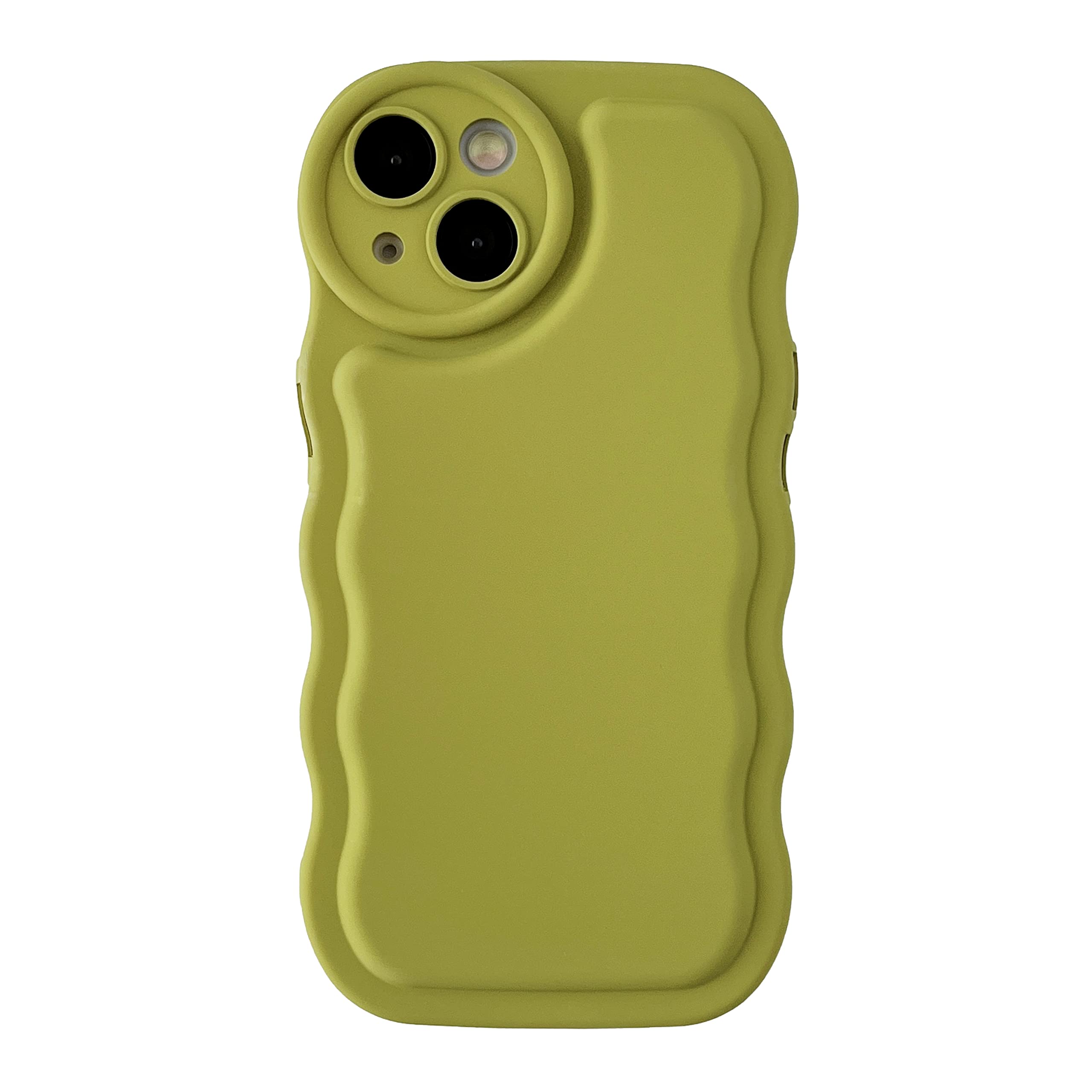 caseative Round Camera Case iphone 12 pro max olive green