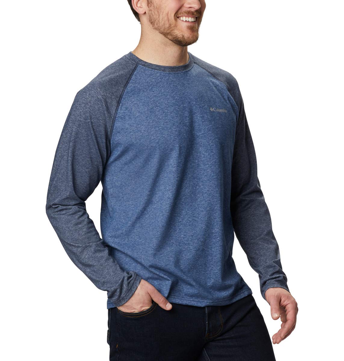 SIZE: S - Columbia Men's Thistletown Park™ Raglan Tee Shirt