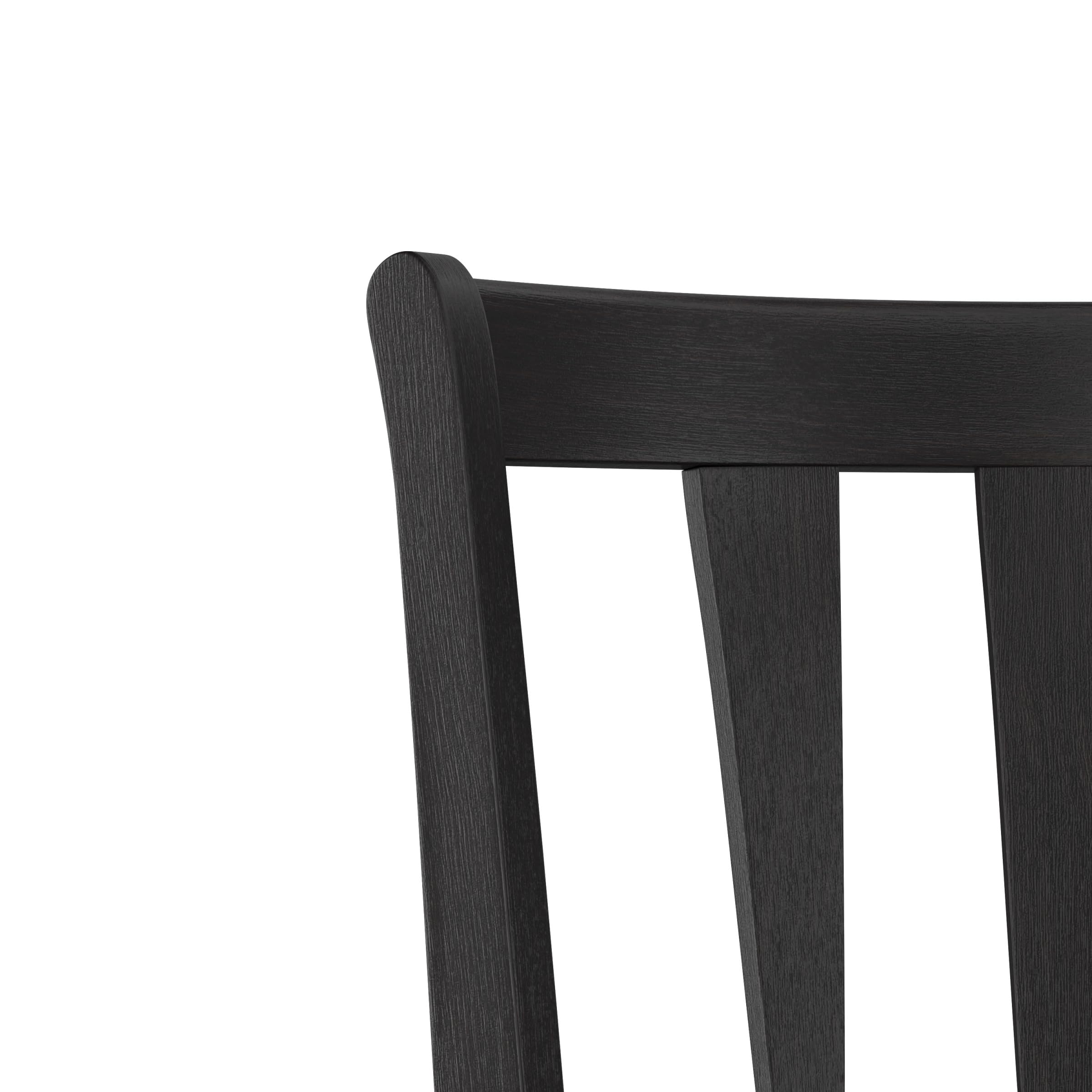 كرسي دوار من هيلسديل فرنتشر، بريسك آيل، بارتفاع الطاولة، أسود