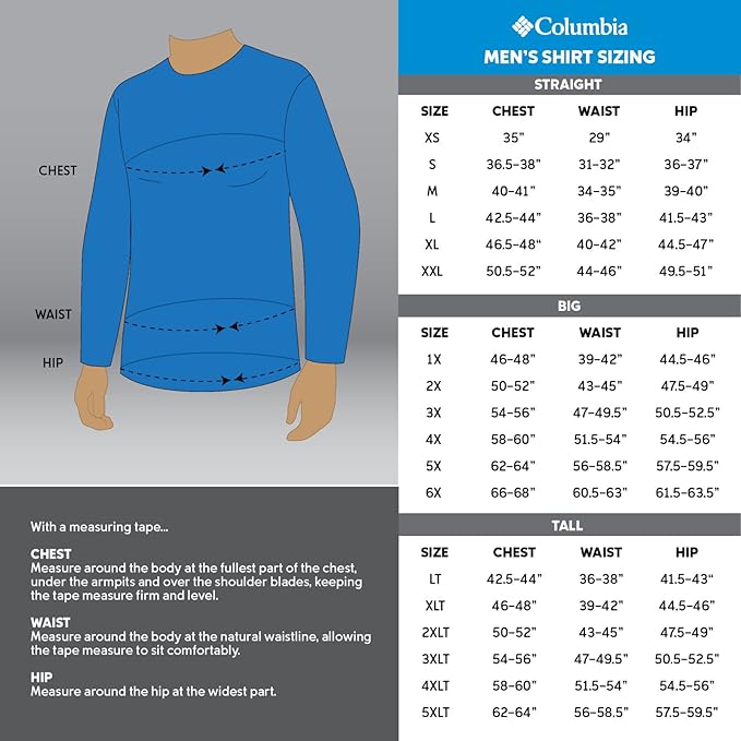 Columbia Men's Thistletown Hills Long Sleeve City Grey Heather T-Shirt