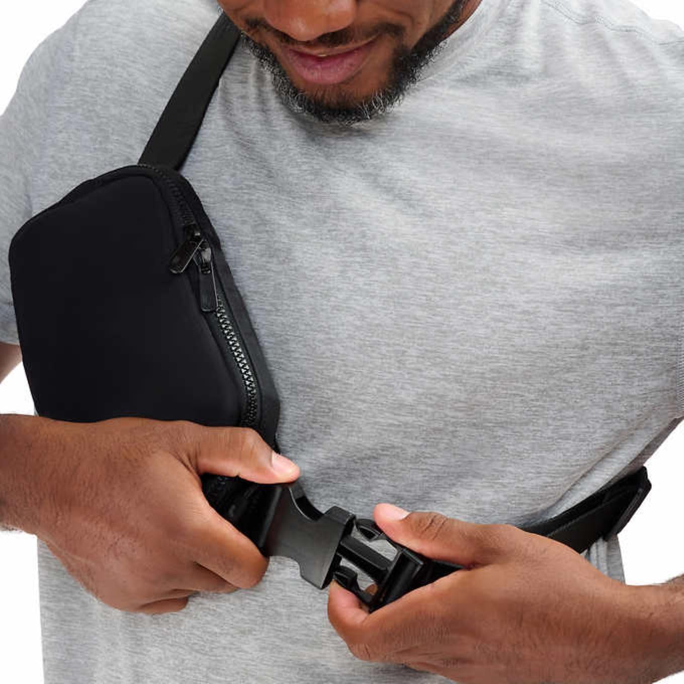 LOLË, Unisex Belt Bag (Black, One Size)