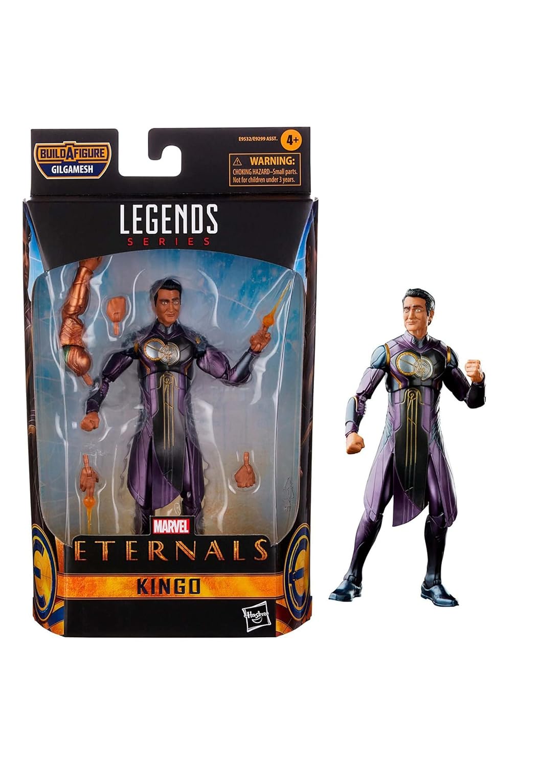 Marvel Legends Series The Eternals 6-Inch Kingo Action Figure Toy, Movie-Inspired Design