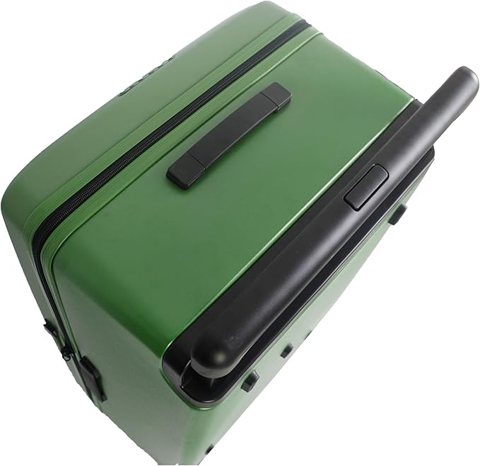 Verage Unbreakable Luggage Expandable Hardside Suitcase Large Green