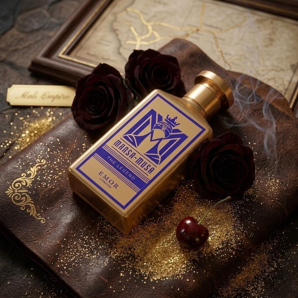 Mansa Musa The Legend Eau De Parfum 100ml Long Lasting Oud Leather Unisex Perfume