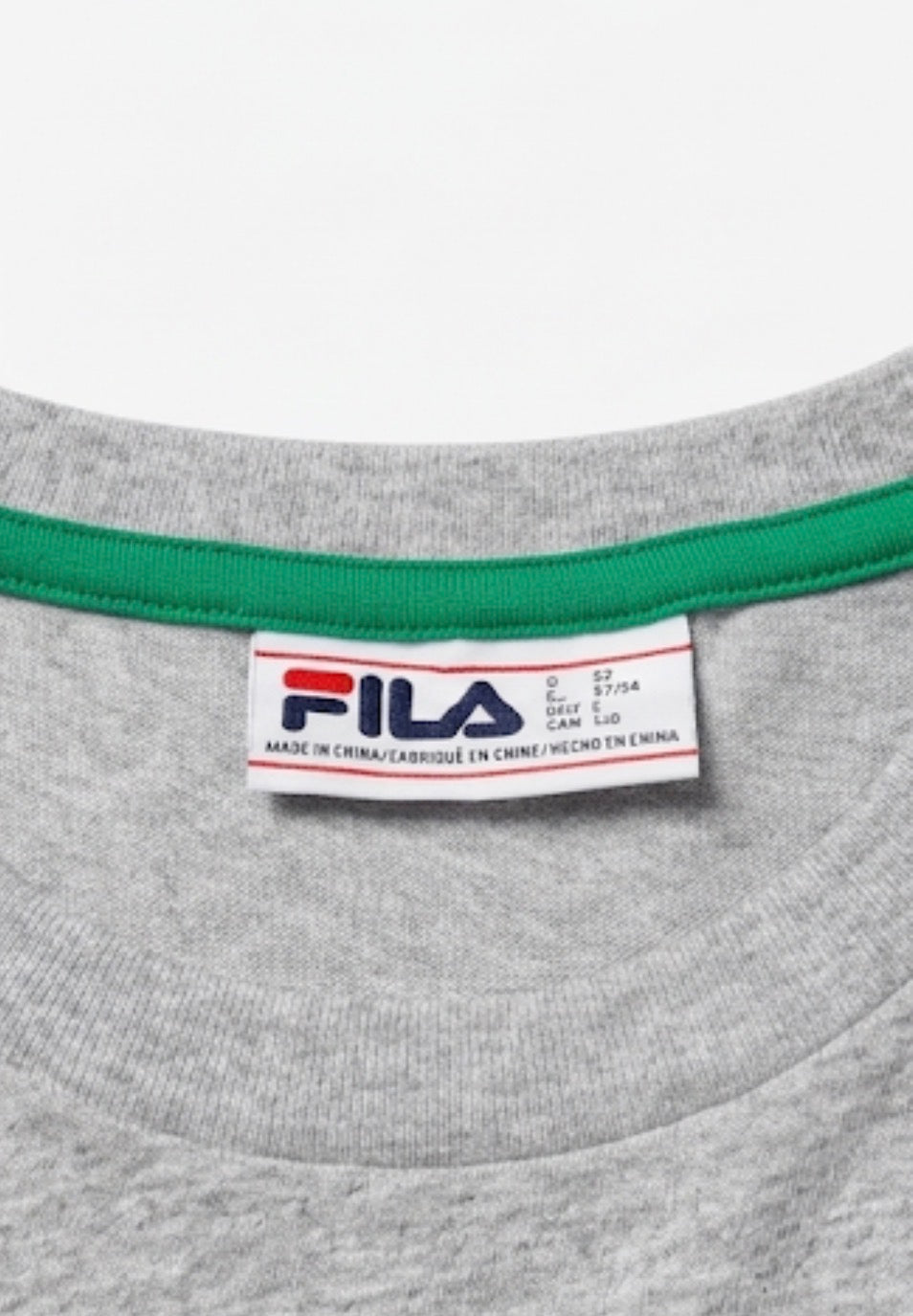تيشيرت رجالي FILA رمادي "تنس كلوب" (Lm22b951-290)