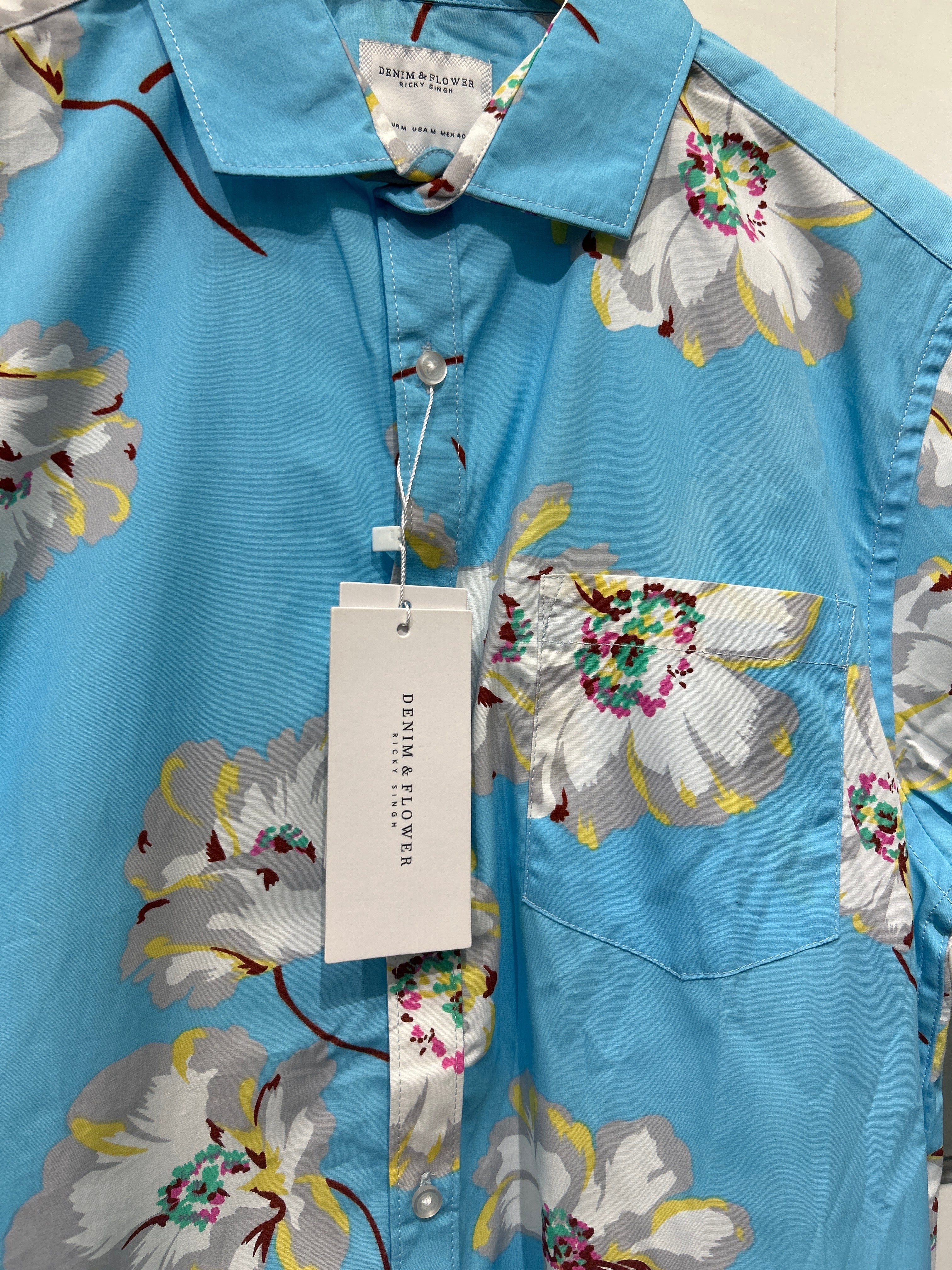 Denim & Flower Ricky Singh Men’s Casual Shirt