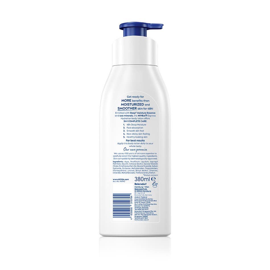 Nivea Body Lotion Express Hydration| 380ml