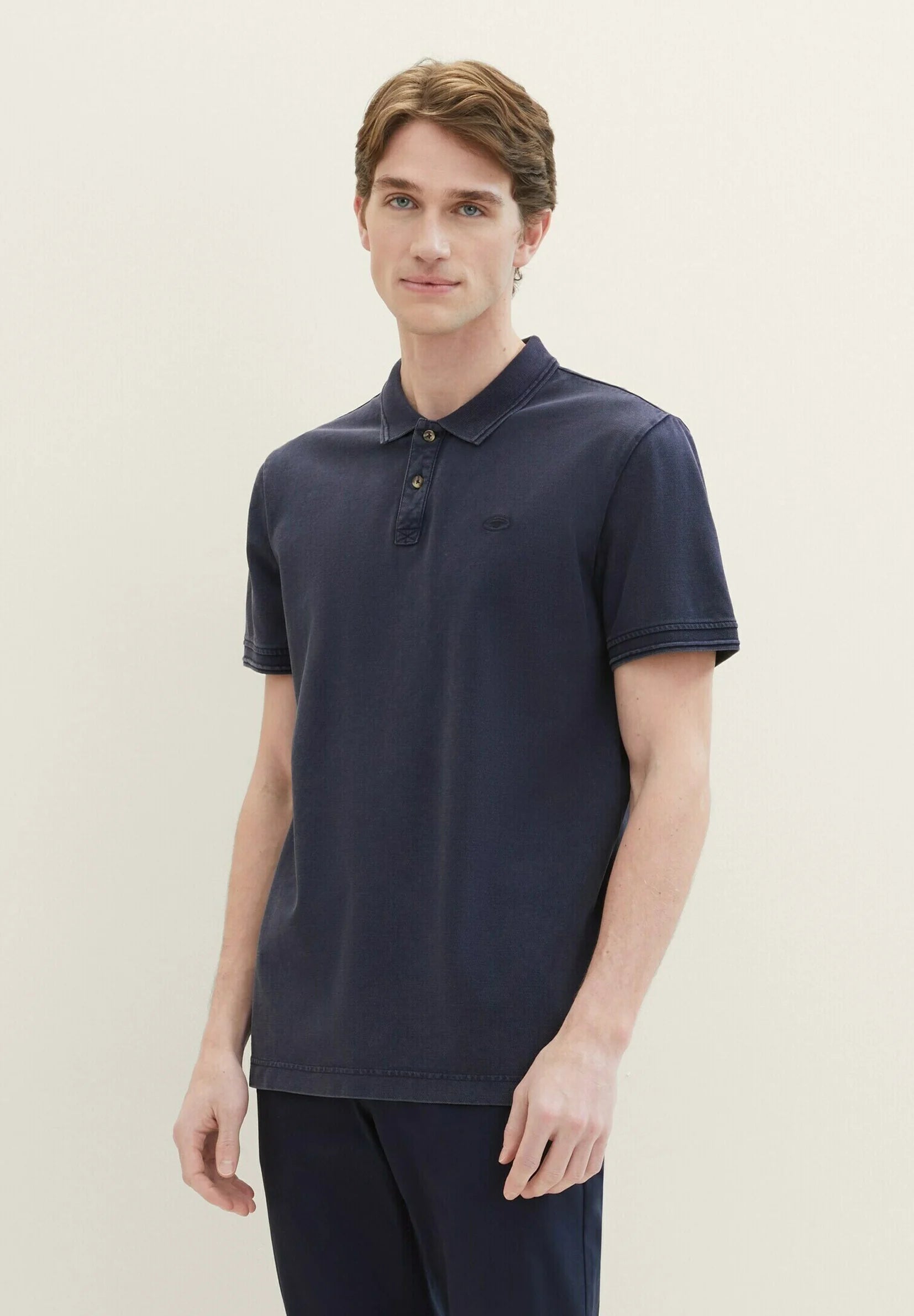 TOM TAILOR Polo Shirt - Sky Captain Blue