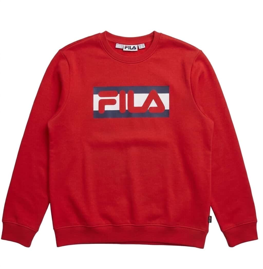 Fila red sweater for men