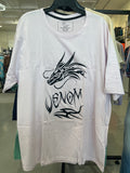 BS Style Men's Baby Pink "VENOM" Graphic Printed T-Shirt