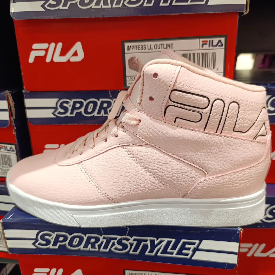 FILA Impress LL Outline pdog BLK wht Women's 5fm01783-653