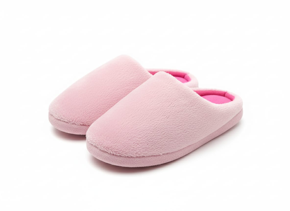 TESCO KIDS SLIPPERS  PINK
