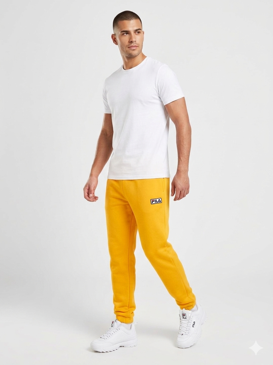 FILA YELLOW SWEATPANTS FOR MEN (lm03a189-765 )