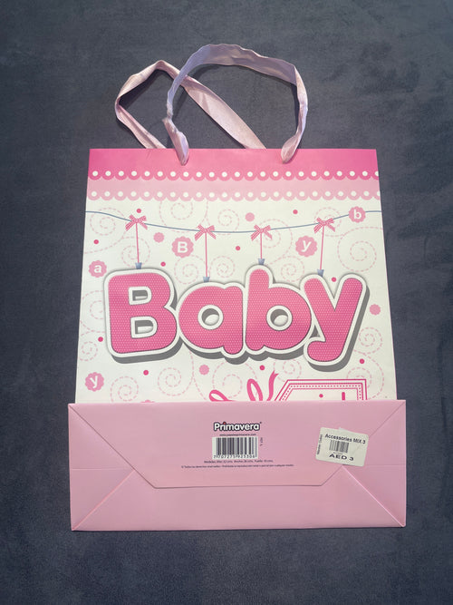Baby girl pink color Gift bag