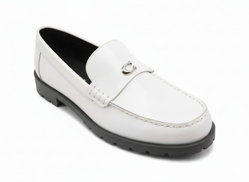 COACH JOCELYN LTHR LOFER  WOMEN SHOES  OPTIC WHITE  COLOR CW980