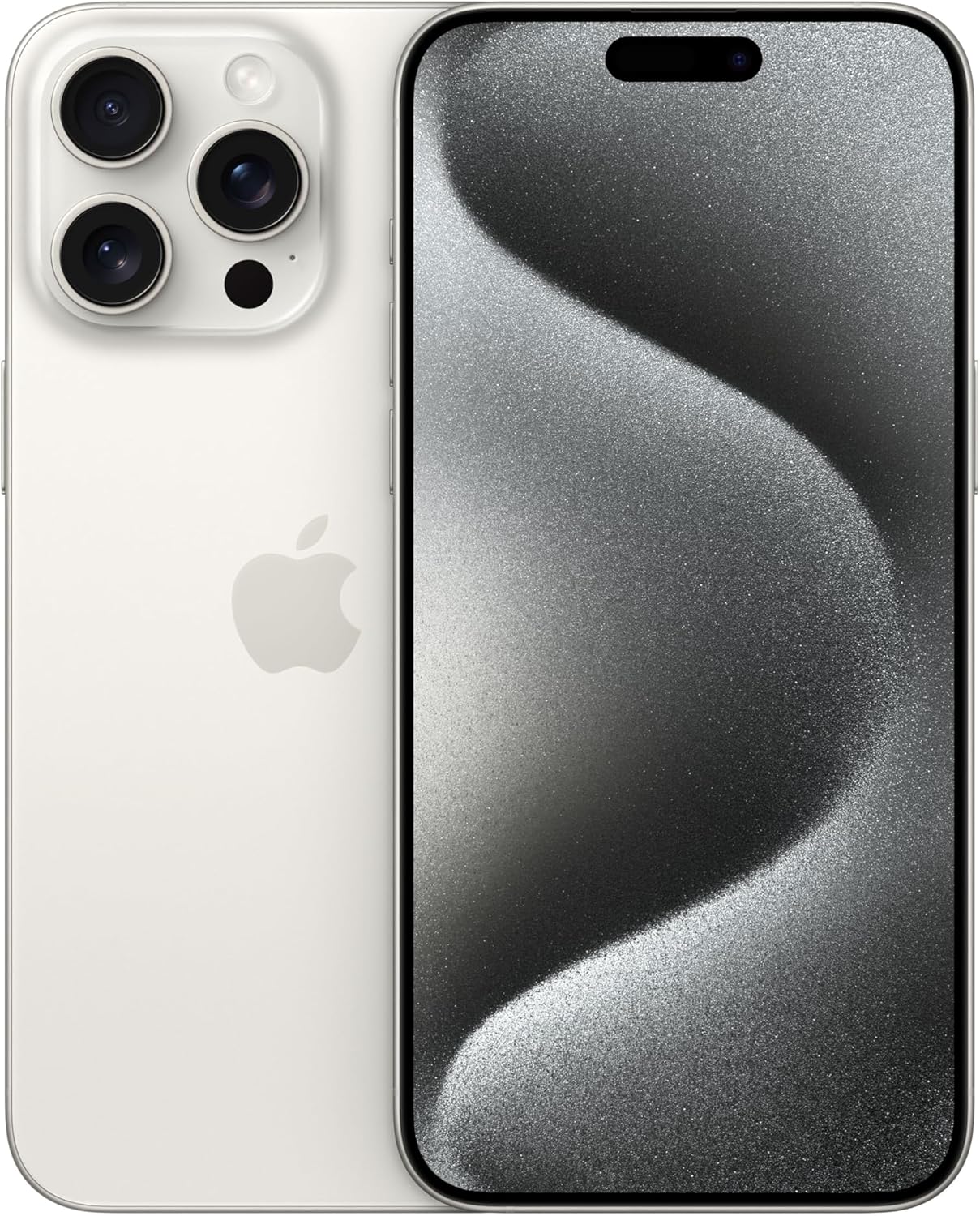 Apple iPhone 15 Pro Max Smartphone White Titanium
