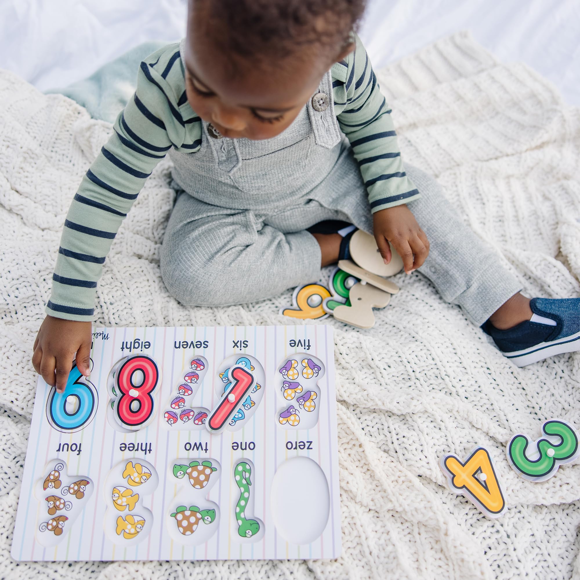 Melissa & Doug See-Inside Numbers Peg