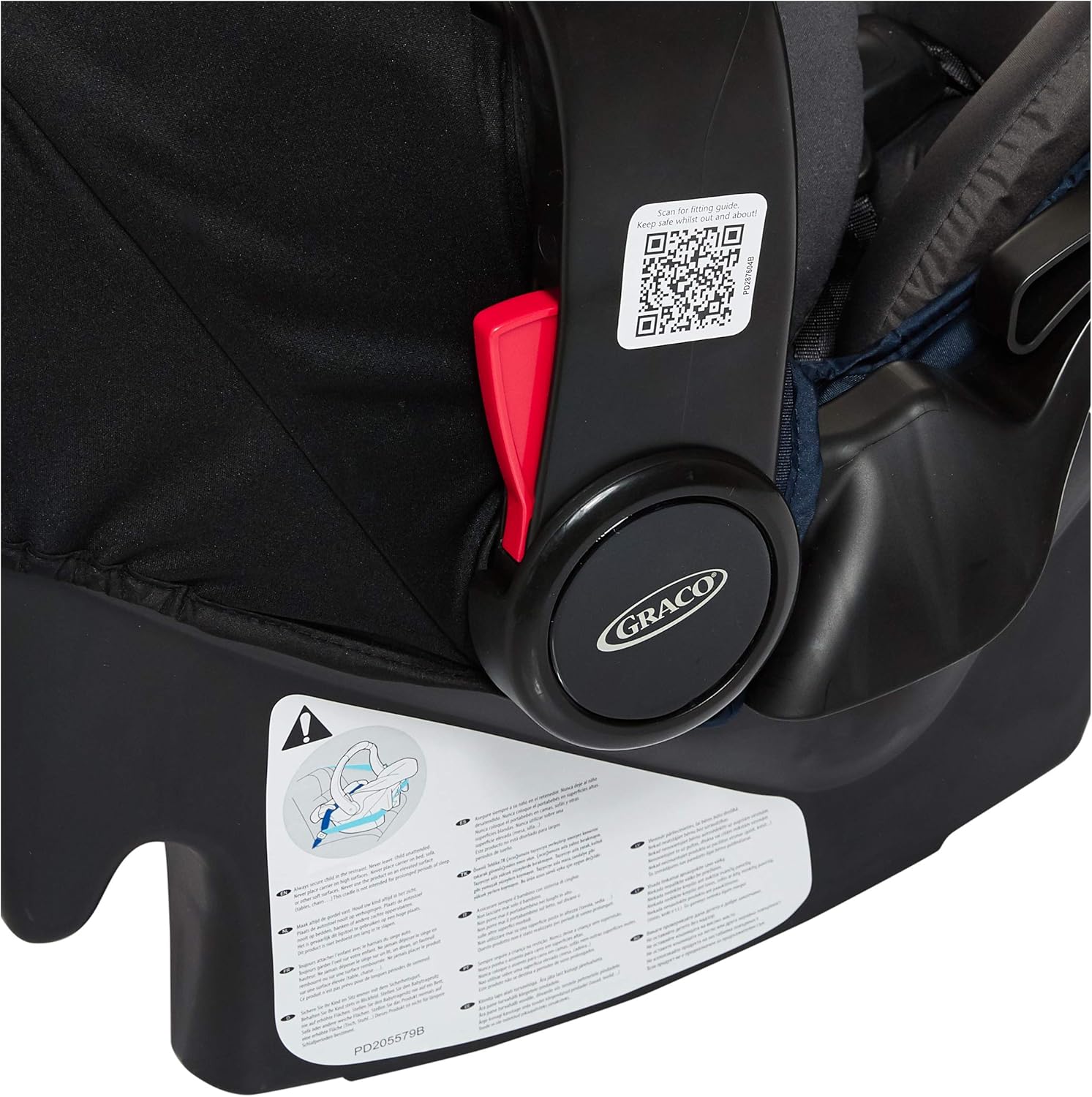 Car Seat Snugfix Evo Navy Blue