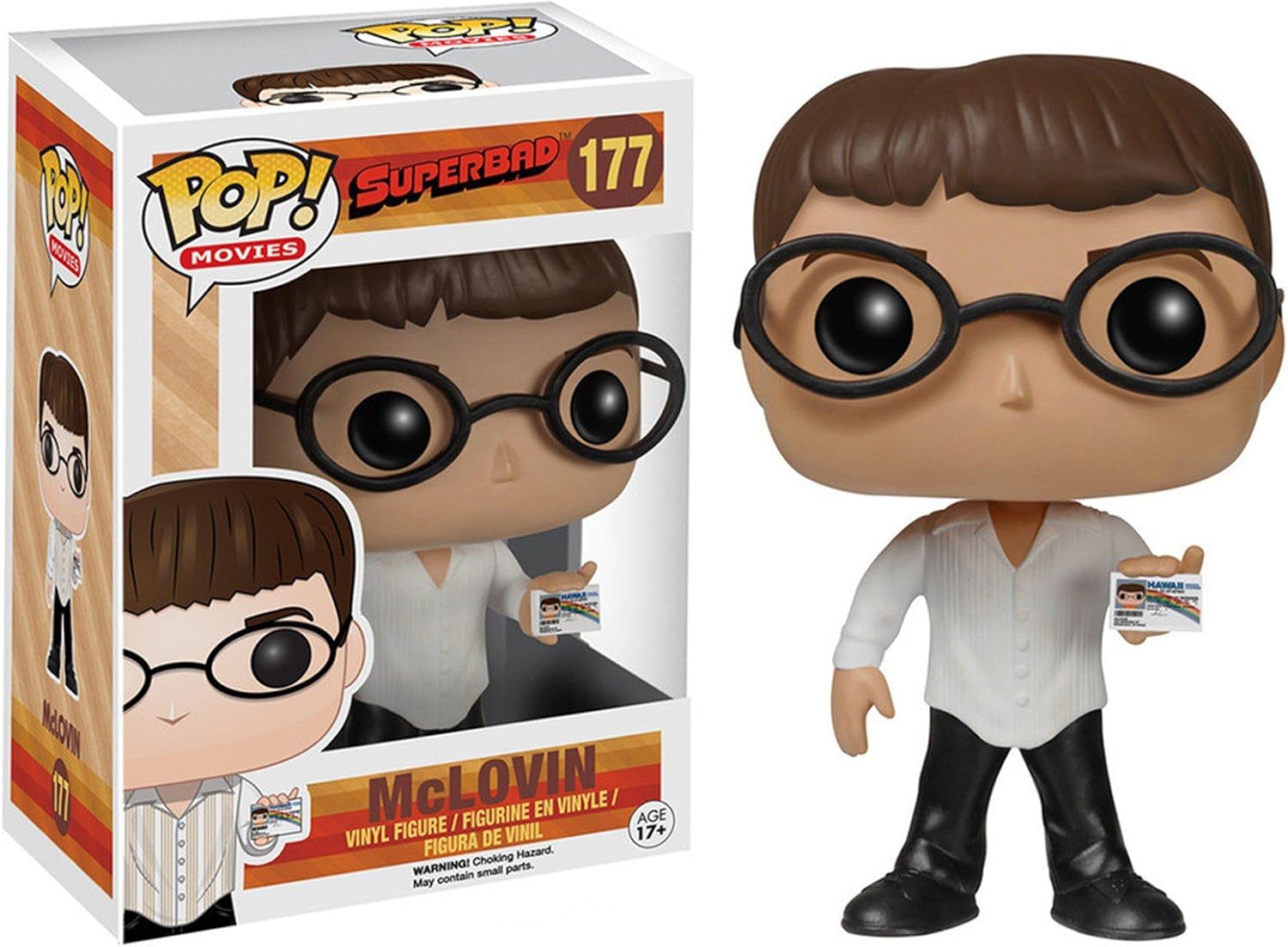 Funko Pop! Movies: Superbad - McLovin #177 Vinyl Figure (Rare, Retired, Vaulted)