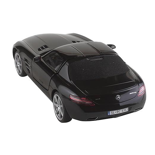 Silverlit 1:16 Mercedes-Benz SLS AMG Car ( Black ) with Interactive Bluetooth R/c- Connect, Control, & Drive Like Never Before