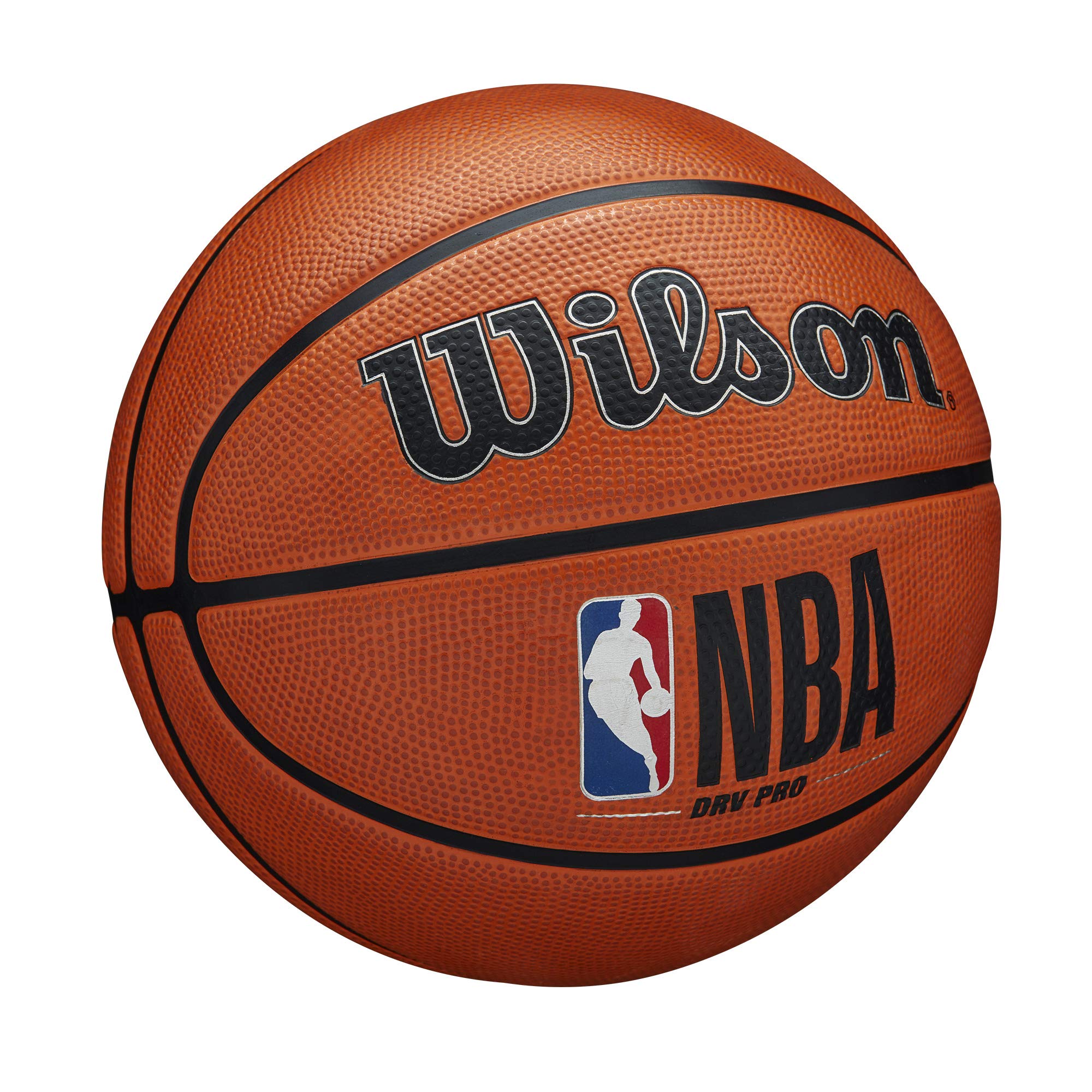 كرة سلة ويلسون NBA DRV Series - DRV Pro، بنية، مقاس 7 - 29.5 بوصة