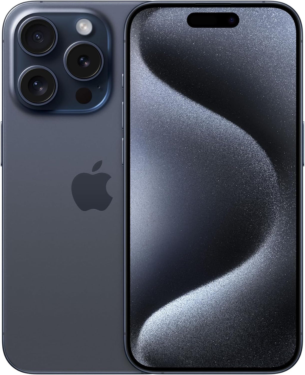 Apple iPhone 15 Pro Smartphone Blue Titanium