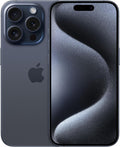 Apple iPhone 15 Pro Smartphone Blue Titanium