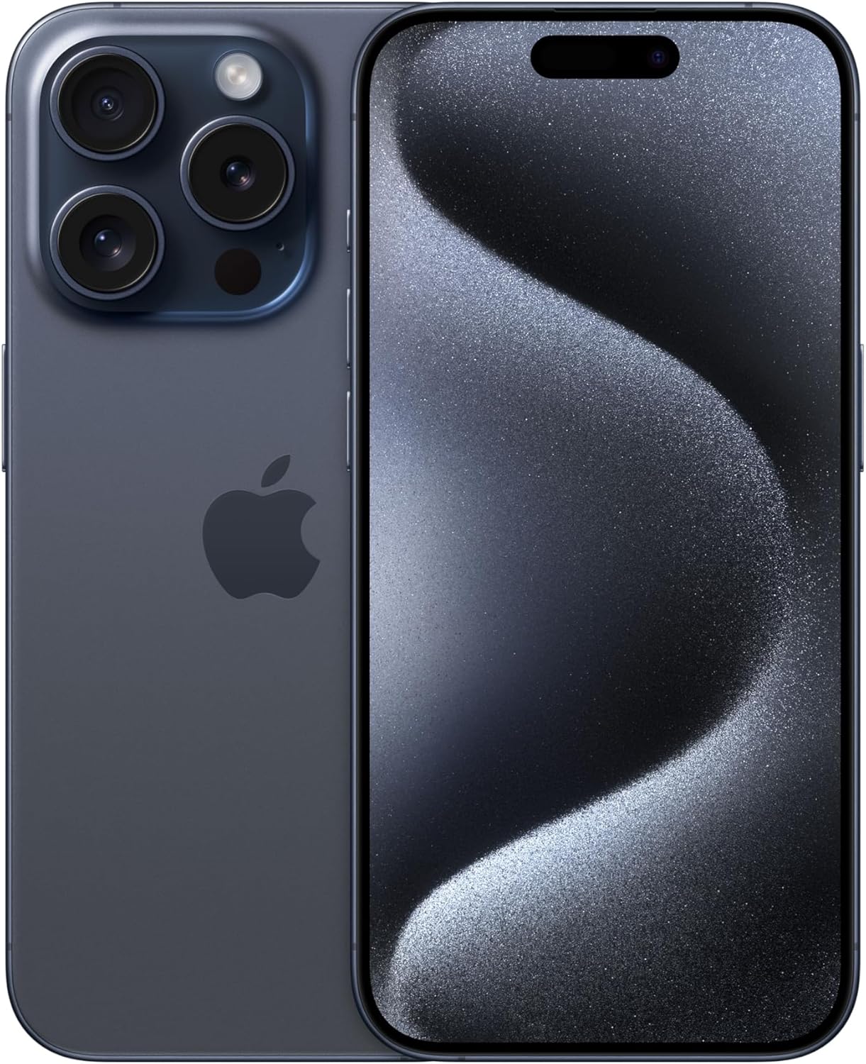 Apple iPhone 15 Pro Smartphone Blue Titanium