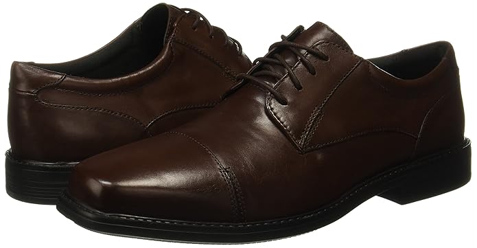 Bostonian by Clarks Men's Delk Pace Leather Formal Shoes