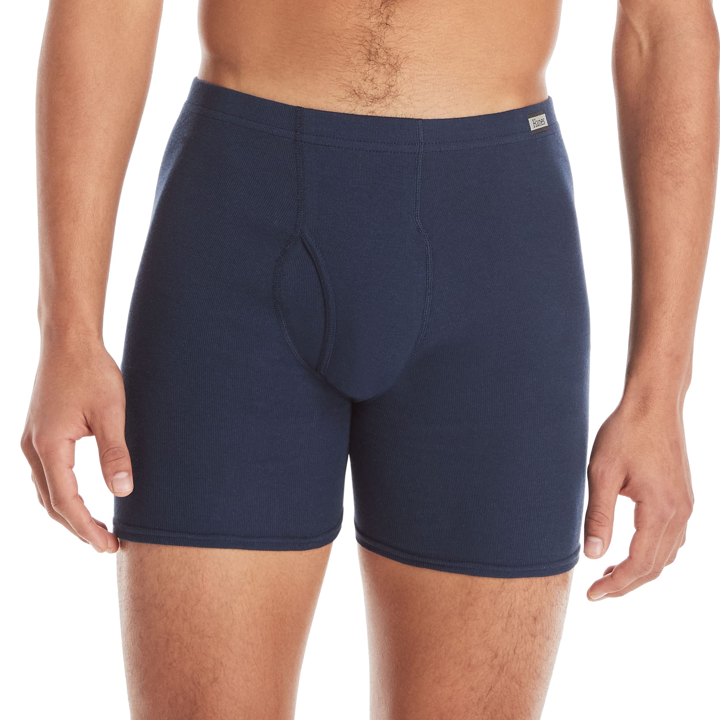 Size: L - :Hanes mens Tagless Comfortsoft Waistband - Multiple Packs Available Boxer Briefs, 6 Pack Assorted, Large US