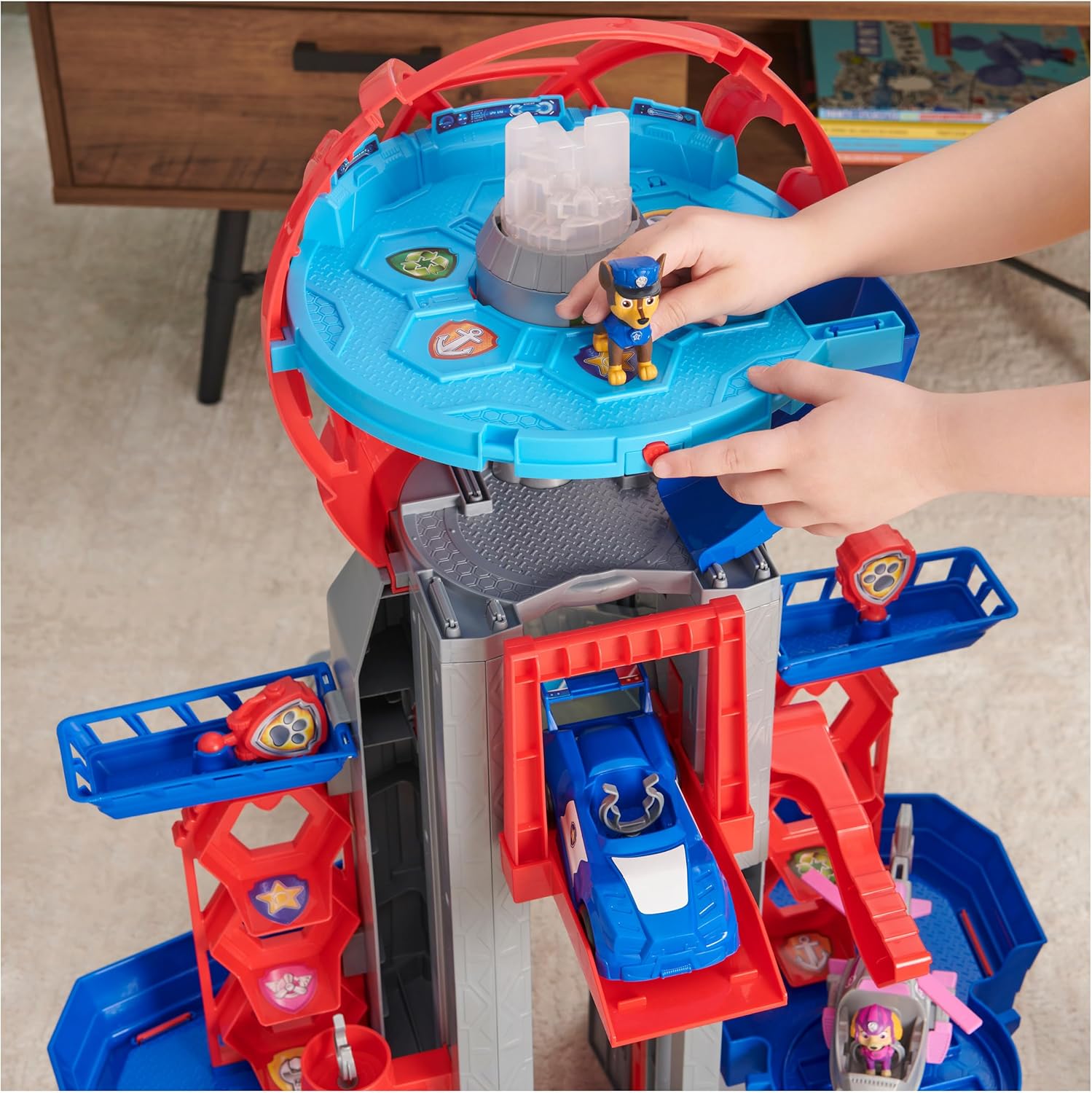 Paw Patrol Ultimate City Transforming Tower 3' with 6 Figures, Play Vehicle, Lights and Sounds for Kids Ages 3+ by Paw Patrol