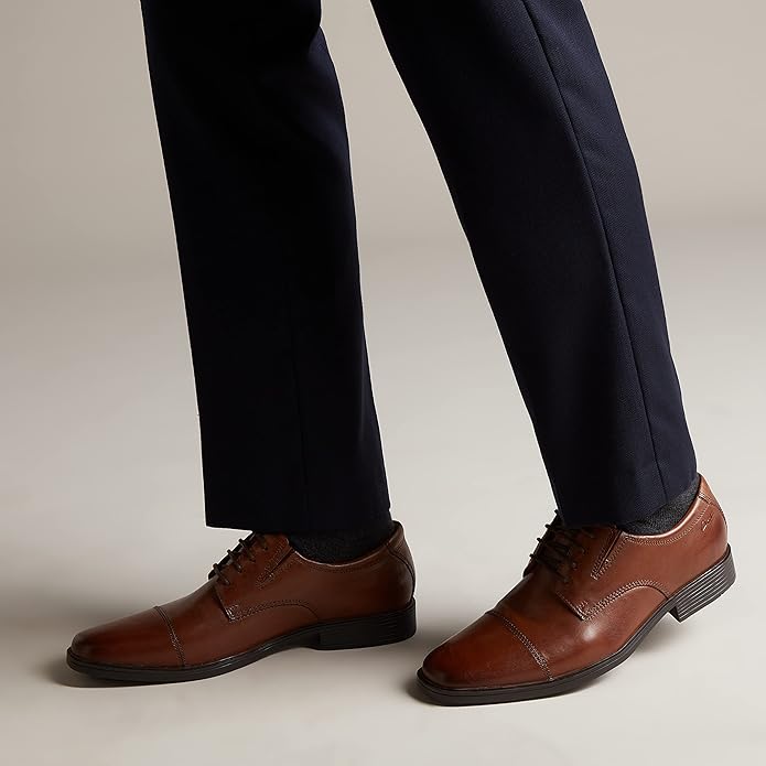 Clarks Men's Tyden Cap Oxford Shoe