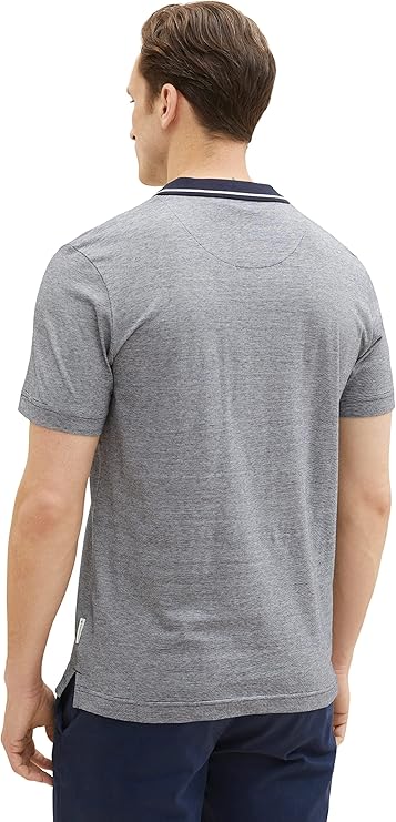 TOM TAILOR Men's Striped Polo Shirt