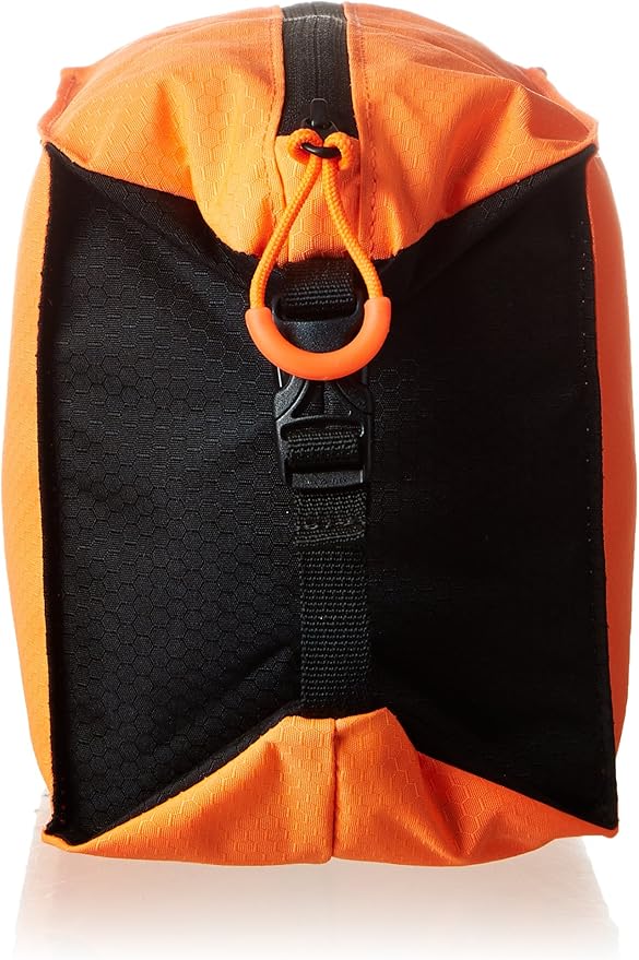 Speedo Unisex Adult Pool Bag, Black/Fluo Orange, One Size