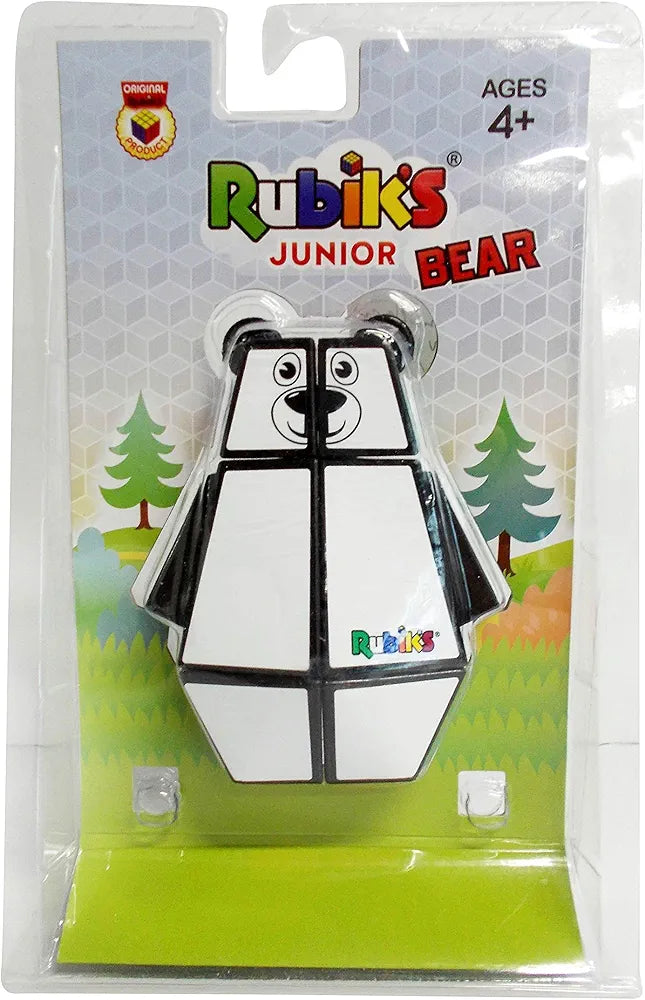 Rubik’s Junior White Bear Twistable Puzzle Brain Teaser Rubiks Cube Bear