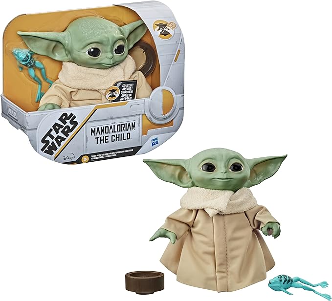 Hasbro Star Wars F1115 The Child Speaking Plush Toy with Signature Sounds and Accessories