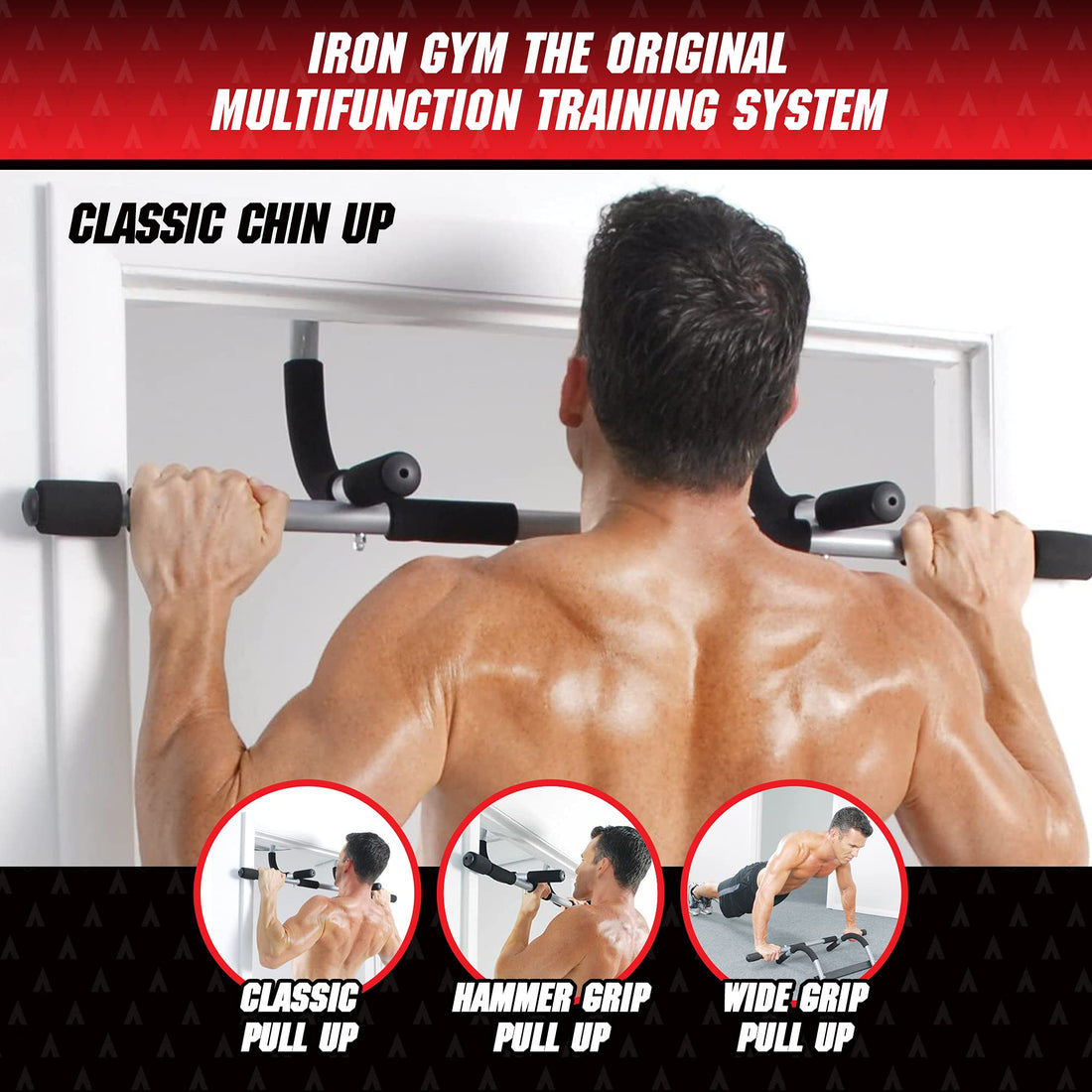 Iron Gym Total Upper Body Workout Bar