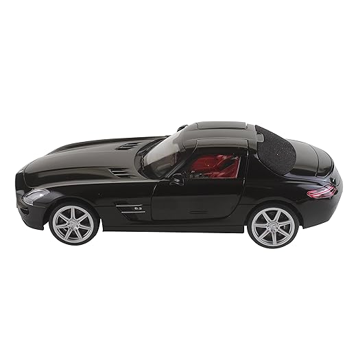 Silverlit 1:16 Mercedes-Benz SLS AMG Car ( Black ) with Interactive Bluetooth R/c- Connect, Control, & Drive Like Never Before