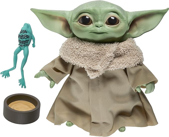 Hasbro Star Wars F1115 The Child Speaking Plush Toy with Signature Sounds and Accessories