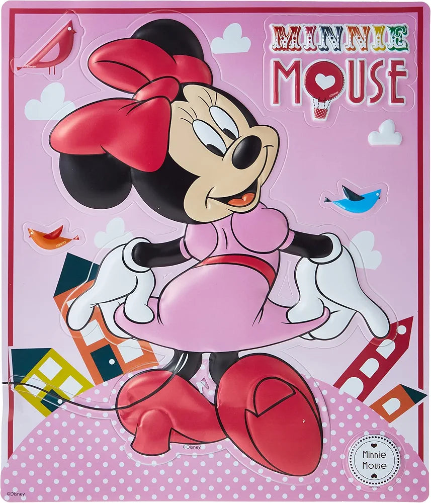 Disney Minnie Mouse 3D Figure, 28 x 24 cm, Pink