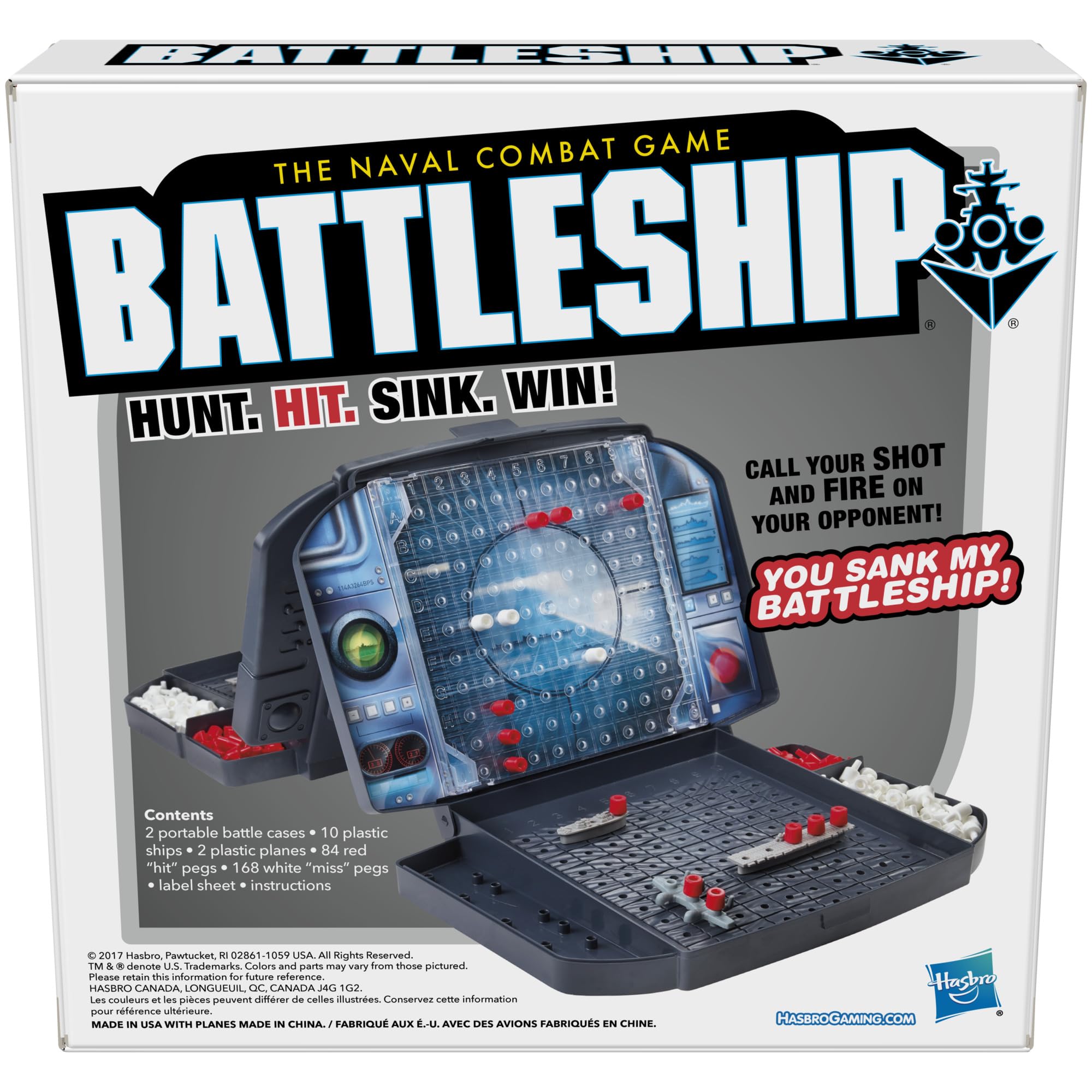 Hasbro Gaming Battleship With Planes Strategy Board Game for Ages 7 and Up (Amazon Exclusive)